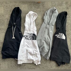 Women’s Nike and The North Face Sweatshirts LOT